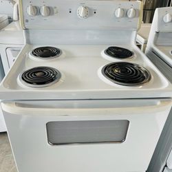 Ge white stove 