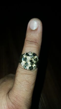 💎💎10kt gold nugget ring