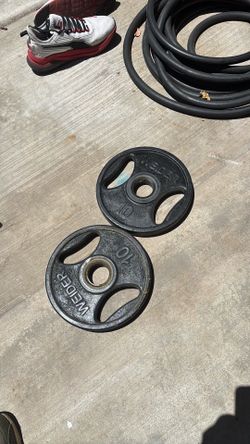 10 lbs Olympic plates