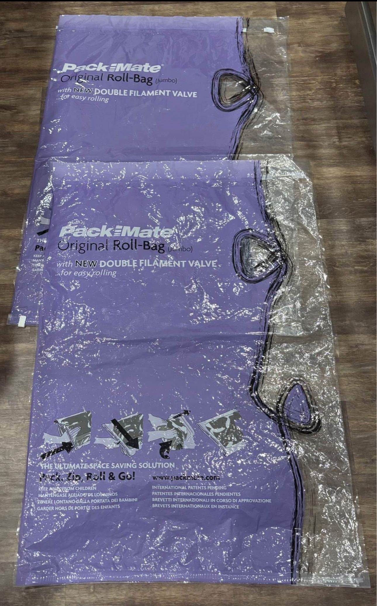 Compression storage bags for blankets pillows 2 jumbo