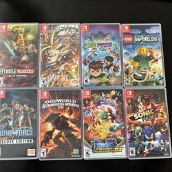 Nintendo switch Games (prices varies)