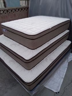 Queen Size Mattress Pillow Top New
