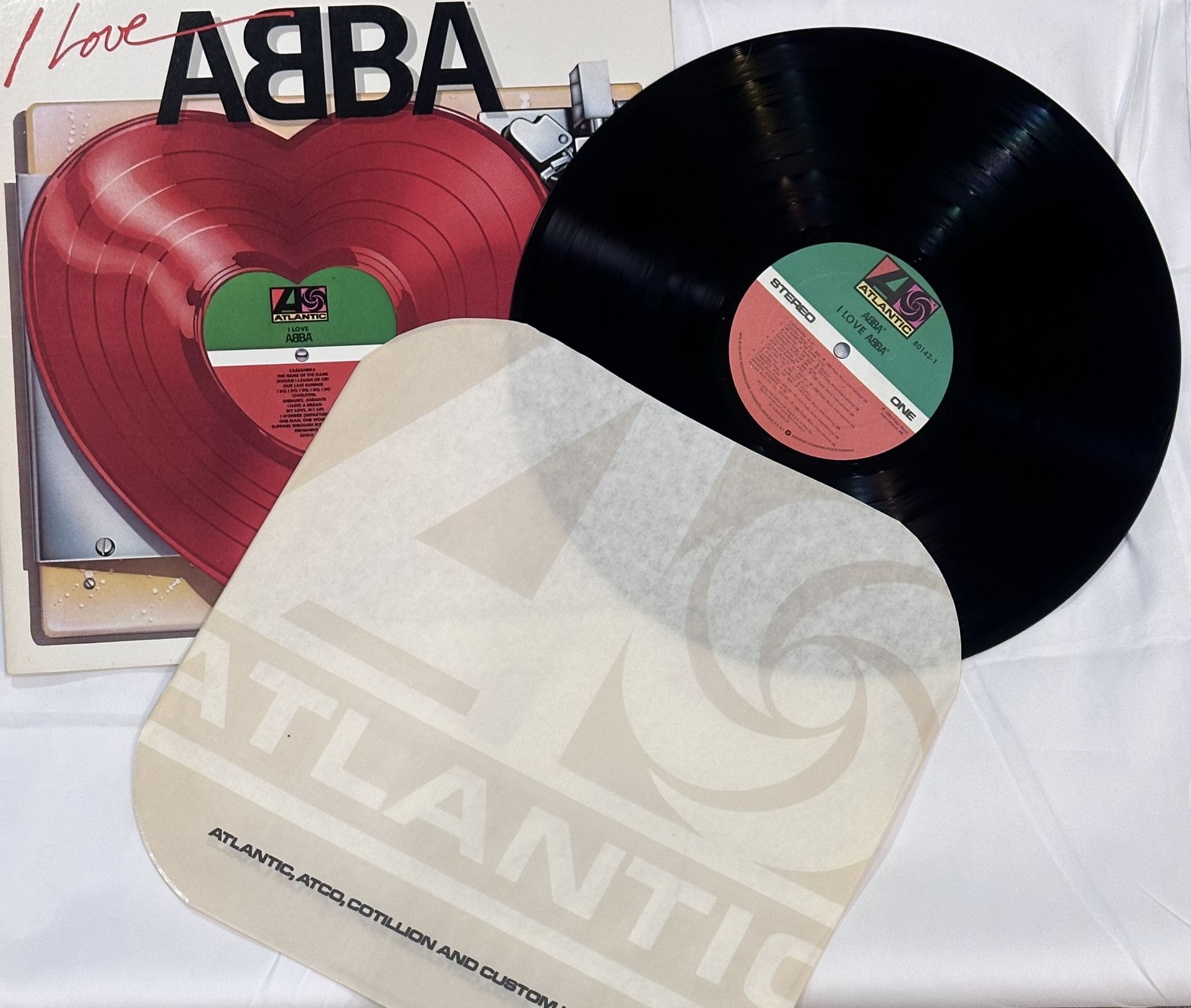 I Love Abba Vinyl Record Album Vintage Original 1984