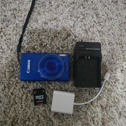 Canon PowerShot ELPH 150 IS digital cam + extras!