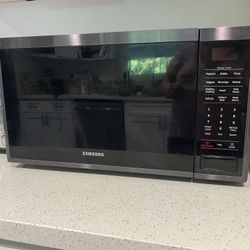 Samsung Microwave Fingerprint Resistant 