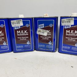 (4) Klean Strip M.E.K. Substitute Qt. $5 Each. Must Pick Up