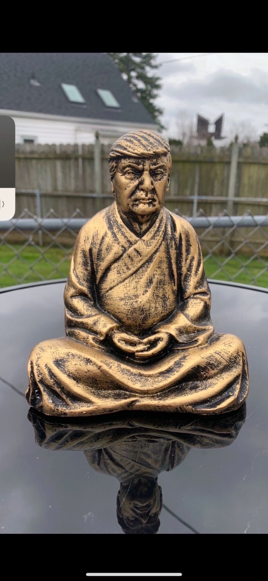 The Trump Buddha Statue