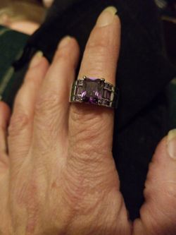Amethyst ring 