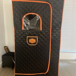 ✨ Portable Full-Body Steam Sauna + Ski Training Mat — 48HR Moving Sale!