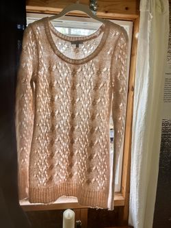 Sheer Knit Dress