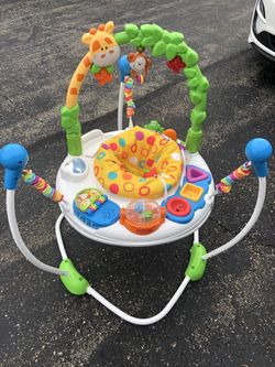 Jumperoo pack n play and swing tummy time mat bath tub and boppy