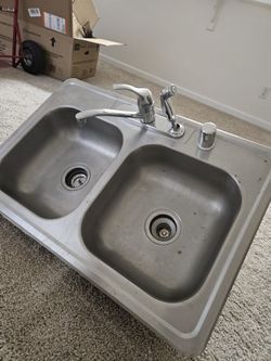 Stainless Double Sink