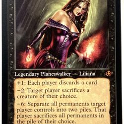MTG Liliana of the Veil RETRO FRAME Innistrad Remastered 475 NM