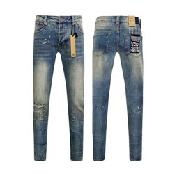 Ksubi brand Slim Fit Distressed Jeans