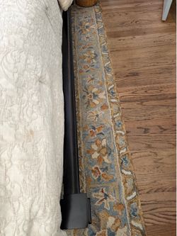 Solid wood bed