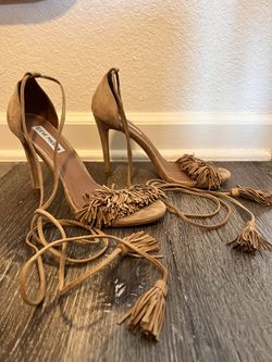 Steve Madden Size 8 Suede Tie Around Ankles 
