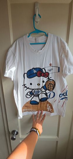 Hello Kitty x LA Dodgers Graphic T-Shirt