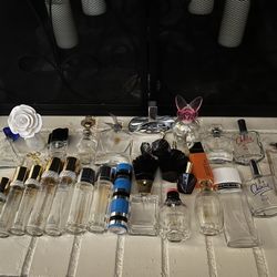 Collection  of Perfume Bottles 