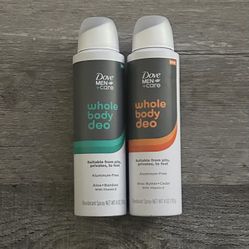 Dove Men + Care Whole Body Deodorant Spray $7 Each 