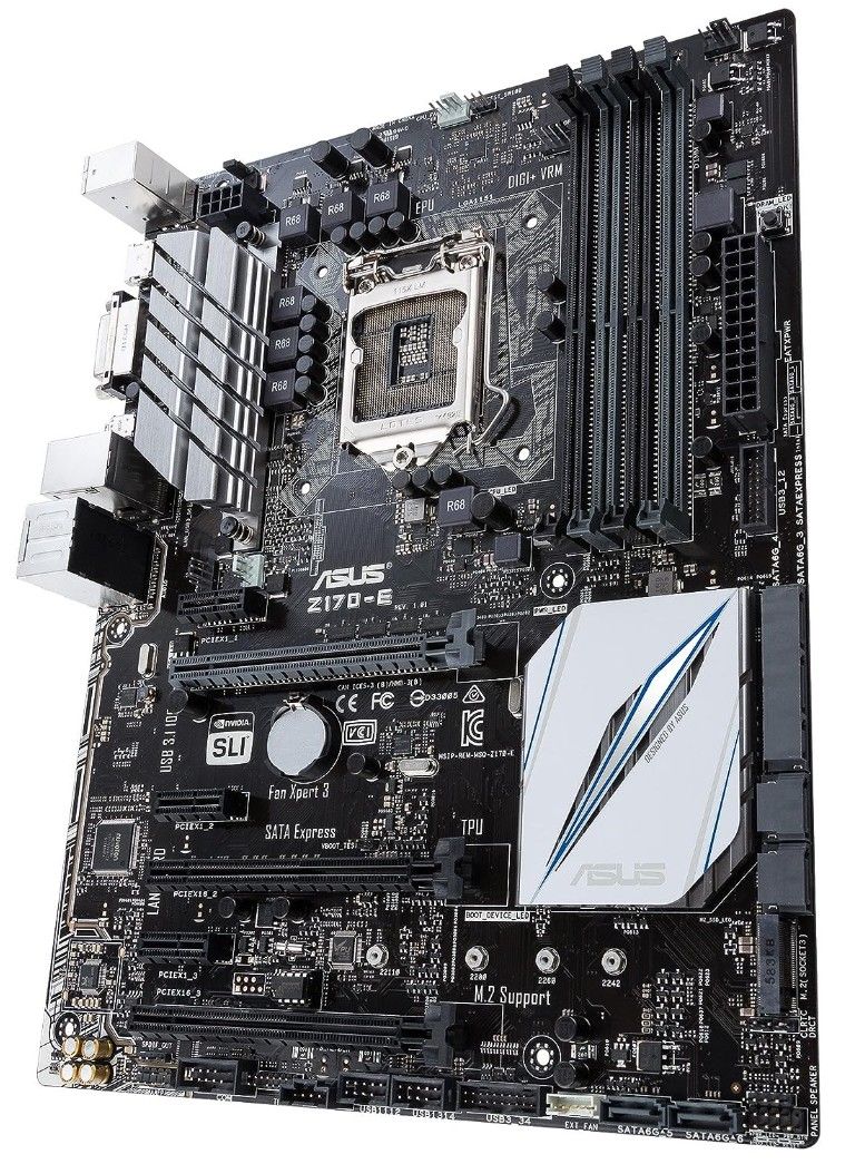 ASUS ATX DDR4 LGA 1151 Motherboard Z170-E