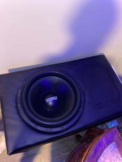 sundown 18" series X V.3.  2,500 WATT RMS subwoofer