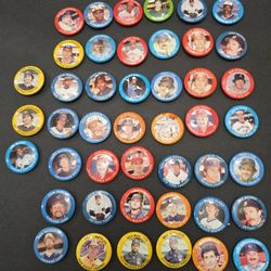 Vintage Baseball Photo Pins - 1980s
