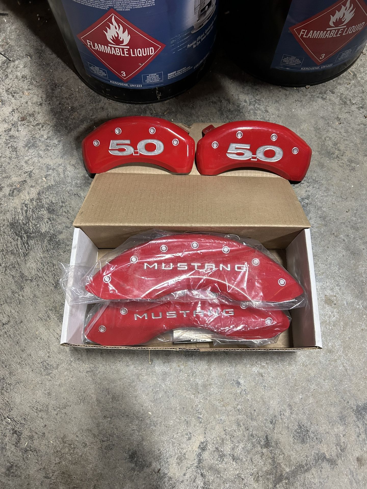 mustang brake covers