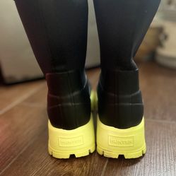 HUNTER “Rain Or Shine City Boots “ Waterproof Size 8