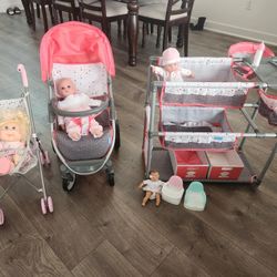 Play Stroller & Changing Table 