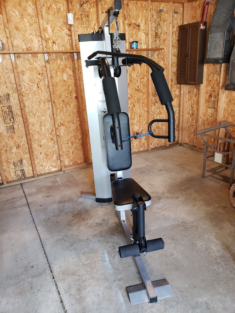 Home gym exercise machine