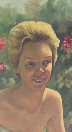 Midcentury Oil Painting
