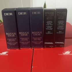 Dior Lippies Chanel Lippies 