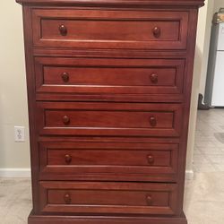Brown Wooden Dresser