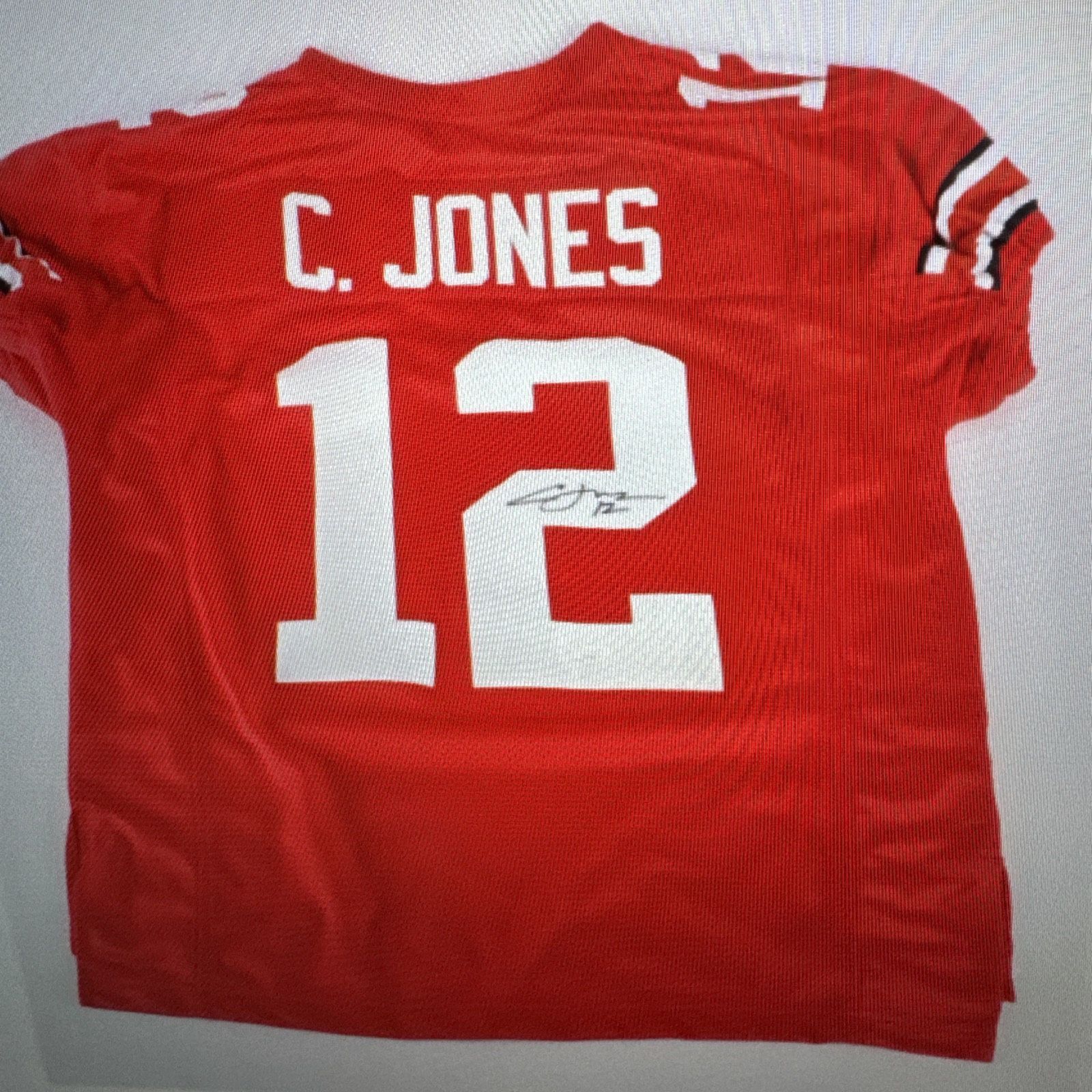 Cardale Jones Ohio State Buckeyes Autographed Jersey - JSA CERT Buffalo Bills