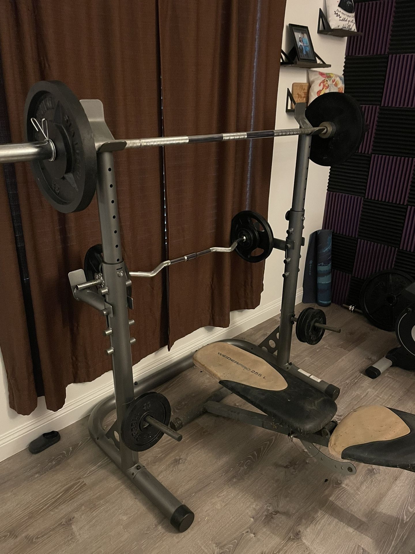 Work Out Bench/Squat Rack