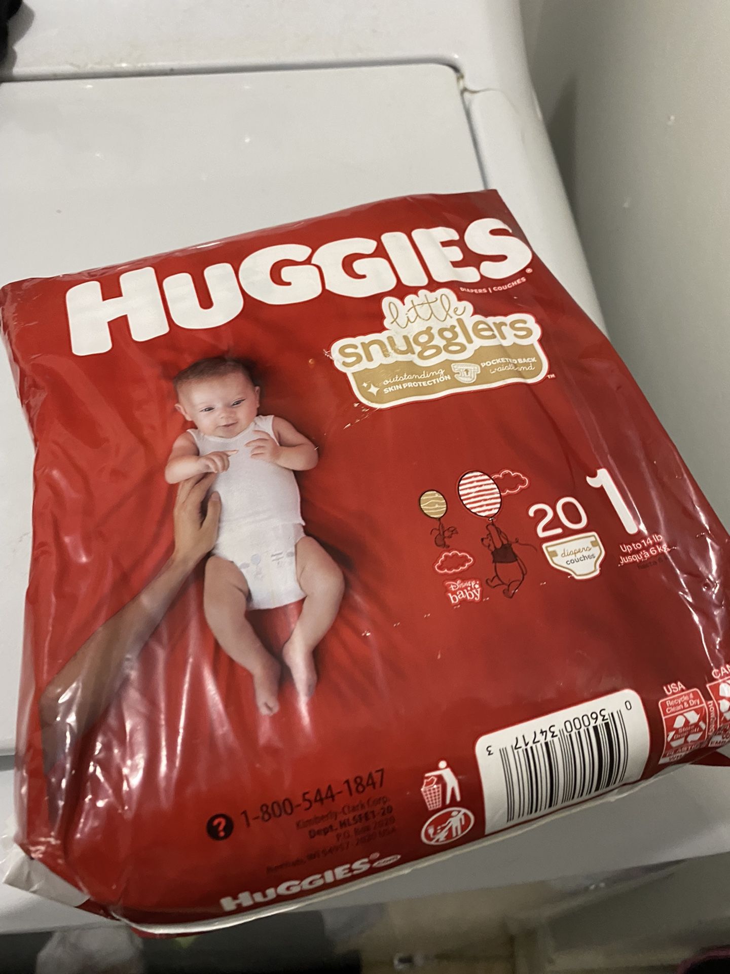 Diapers Size 1