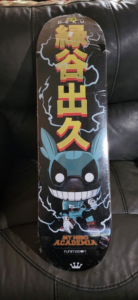 Deku Skateboard Deck - 2022 SDCC Funko PoP