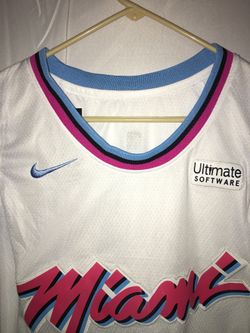 D Wade Jersey Miami Heat Miami Vice Jersey Sz Large Miami Heat Miami Vice  Jersey