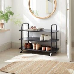 Rolling Entry Rack, Shoe Rack