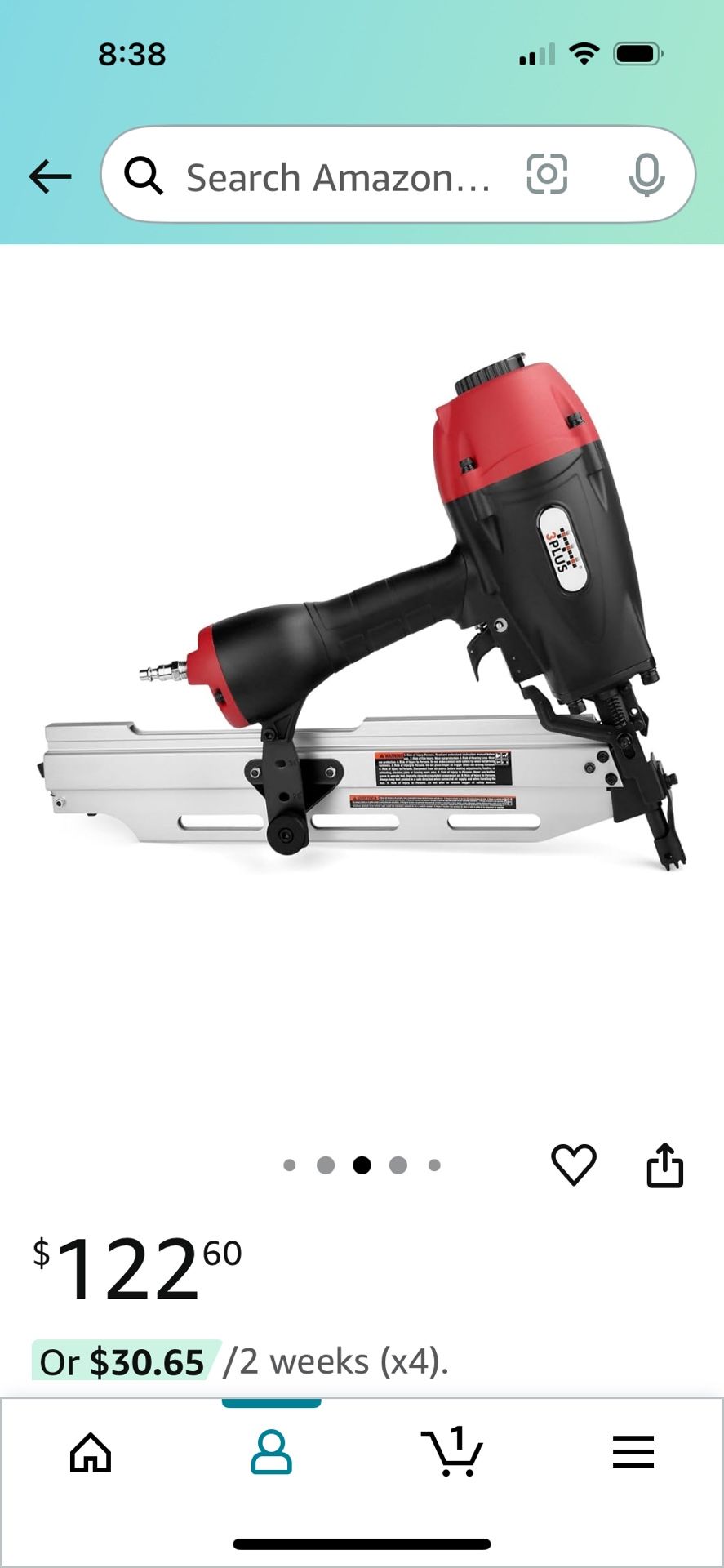 New Framing Nailer. Brand 3 Plus