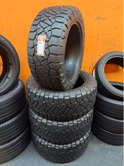 35x12.50R22 Nitto Ridge Grappler Full Set of 4 Tires