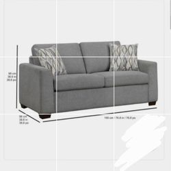 Hinsley Fabric Sleeper Sofa