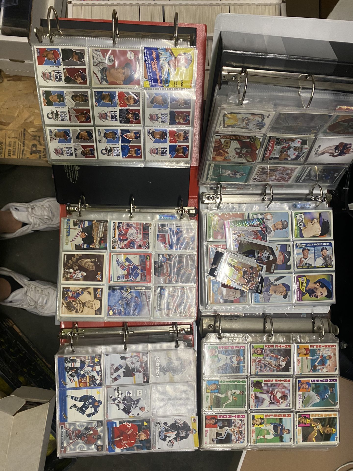 Huge Sports Card Collection Vintage To Modern 