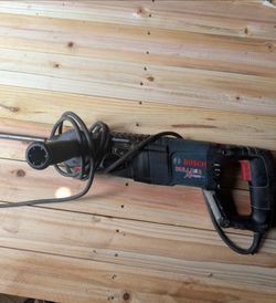 Bosch bulldog Xtreme rotary Hammer demo hammer