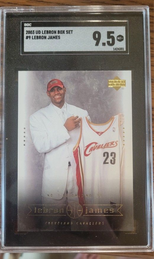 2003 UpperDeck Lebron James BOX SET #9