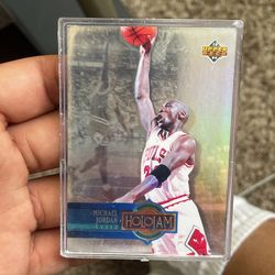 Michael Jordan Upper Deck HoloJam 1993 edition