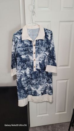 Large print dress