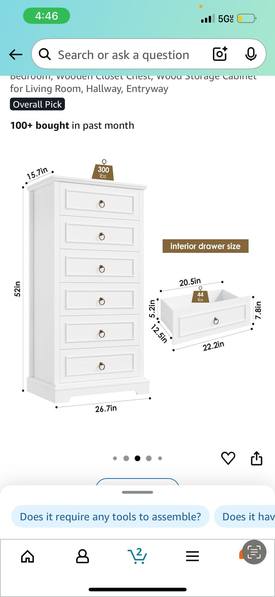 Tall Dresser (white)and Sideboard Buffet Cabinet(White+Black) NEGOTIATE PRICE