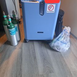 Oxigen Tanks And Machine