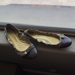 Coach flats women’s size 10 b